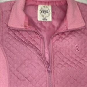 Pink Quilted Women's Vest
